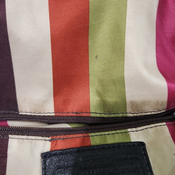 Coach Poppy Black Shimmer Convertible Crossbody - Picture 9 of 16